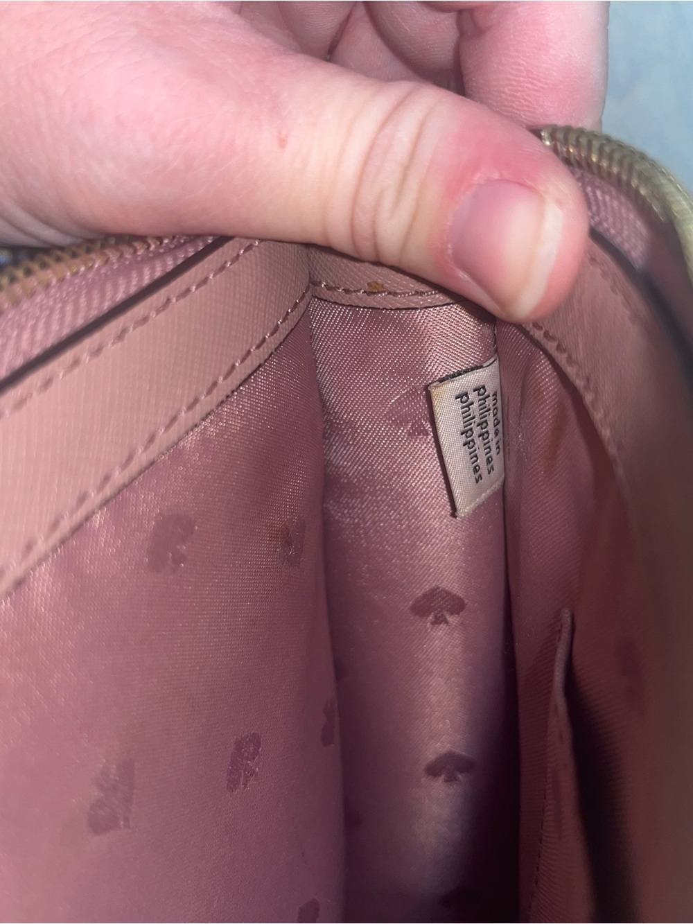 Kate Spade Dusty Peony Crossbody Purse - Picture 9 of 9